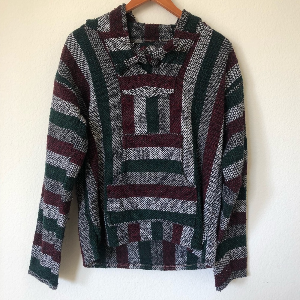 Mexican Artesanía Hooded Sweater | Medium